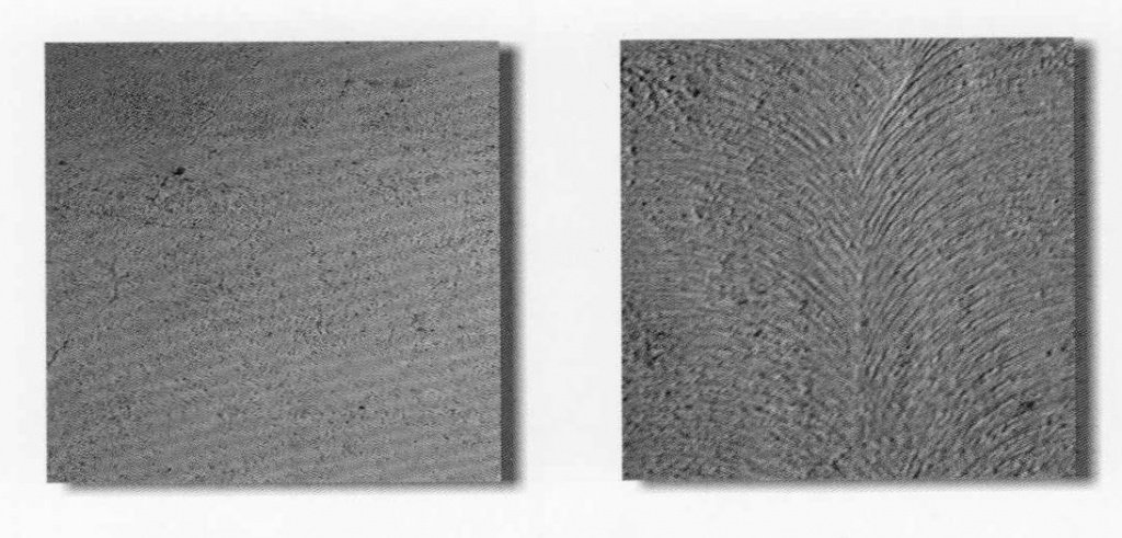 Поверхность бетона до и после обработки