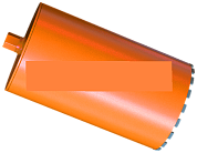 Коронка алмазная Адель BKF 400S Ø300 мм L 450 мм