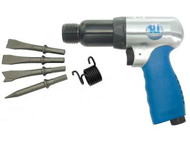 Пневмомолоток SUMAKE ST-M3009/H + 4 зубила 130мм