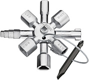 Ключ TwinKey для распространенных шкафов и систем запирания KNIPEX 00 11 01 KN-001101