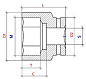Головка ударная искробезопасная PNG-110A-85AlCu