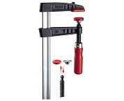 Струбцина TG Bessey из ковкого чугуна с деревянной ручкой BE-TG80S17