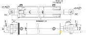 Гидроцилиндр МC100/40х800-3(4).44(1115)