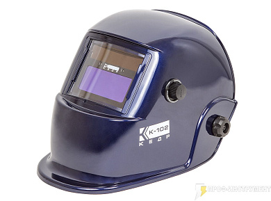 Маска сварщика КЕДР К-102 синяя